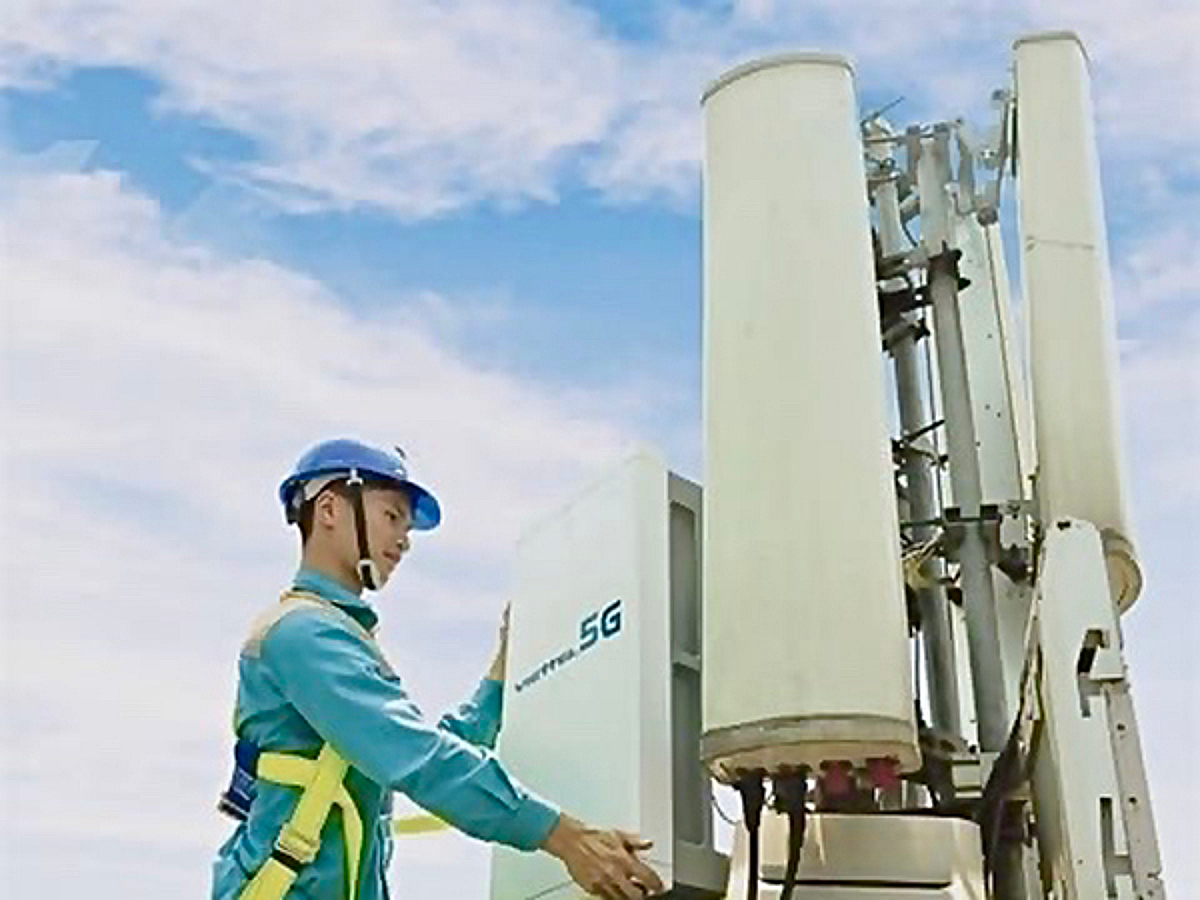 Estação base de comunicação 5G
