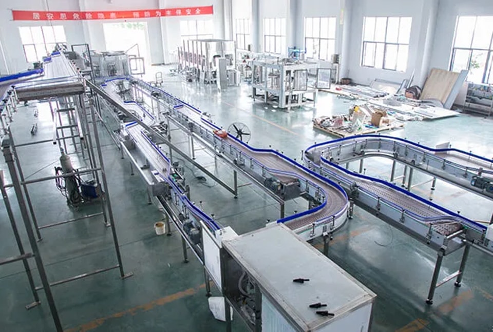 Juice filling line