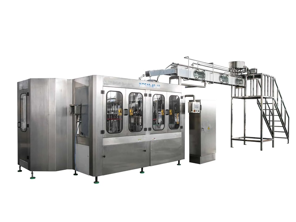 15000BPH Automatic Mineral Water Filling Machine