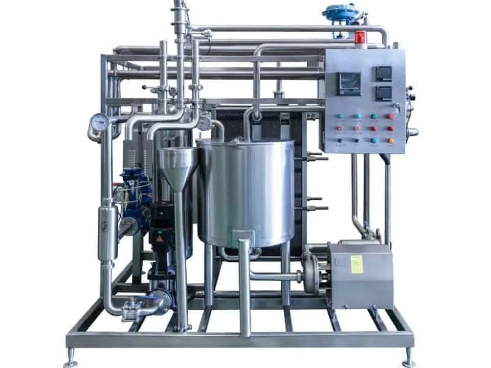Plate Type Pasteurizing Sterilizer Equipment For Juice And Tea Drinks