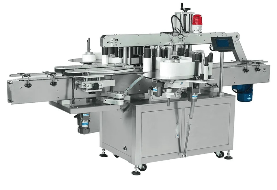 Automatic Double Sides Adhesive Sticker Labeling Machine