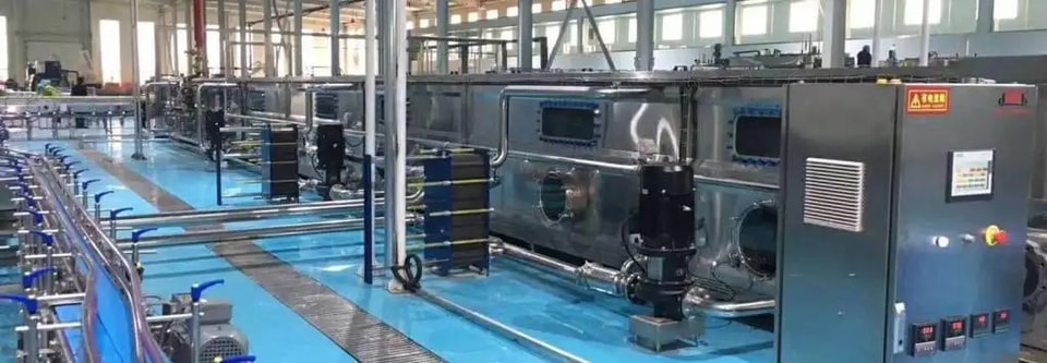 Pasteurizer tunnel image