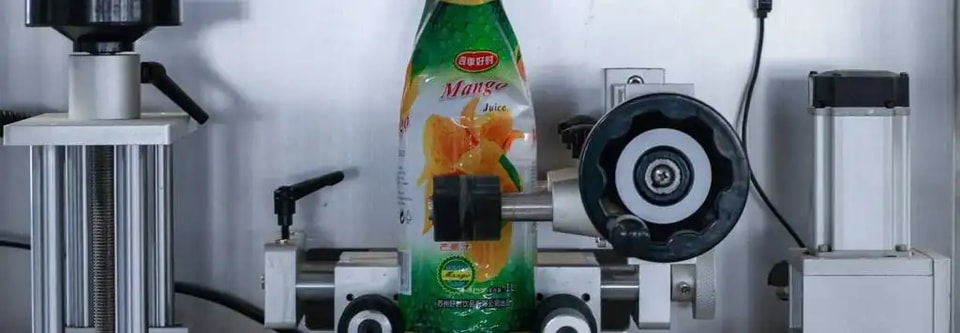 Automatic labeling machine image