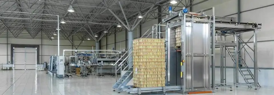 Can rinsing machine image