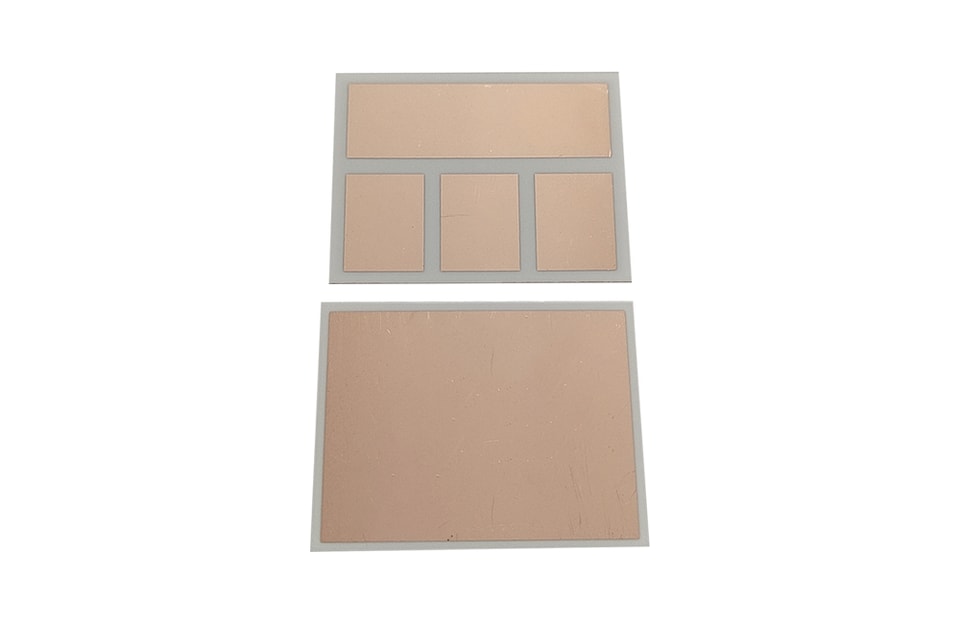 Substrato cerâmico revestido de cobre YZPST-DPC-16x22