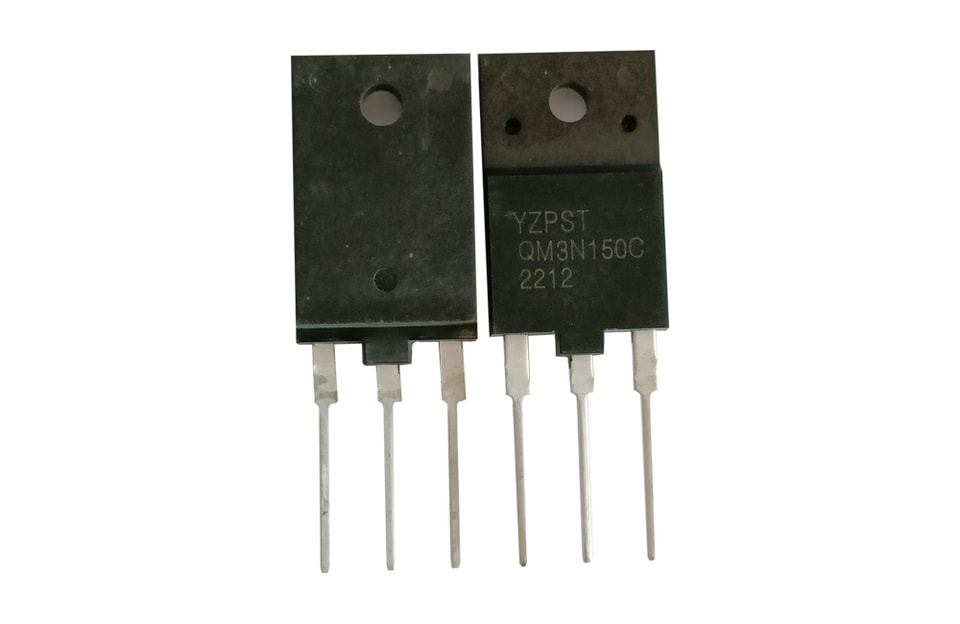 YZPST-QM3N150C MOSFET de canal N de 1500V com comutação rápida