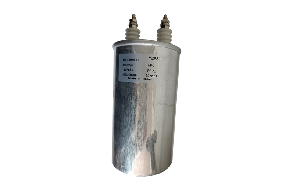 YZPST-2,0uF8000VDC Capacitor de Descarga de Alta Tensão