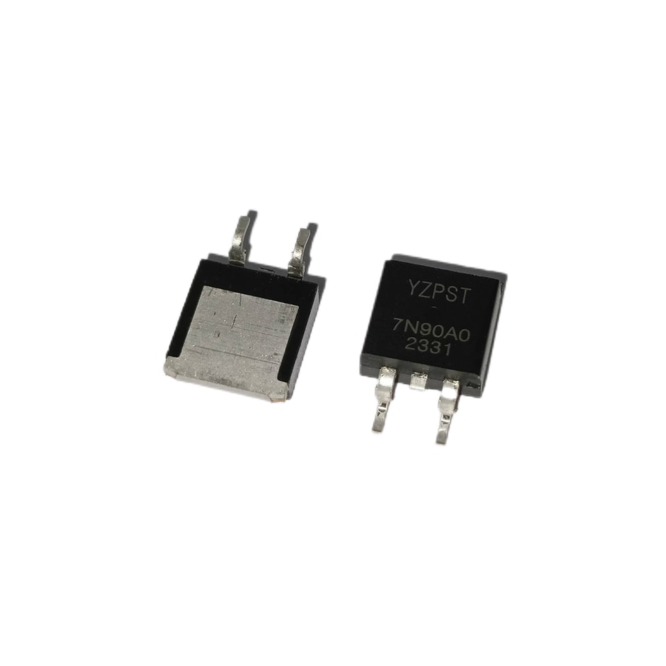 YZPST-7N90A0 MOSFET de potência de canal N de silício 7N90A0 de comutação rápida em TO-263