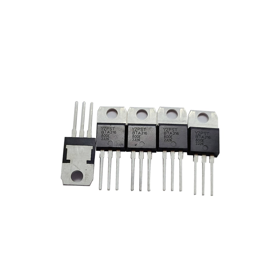 YZPST-BTA316-800E Triac BTA316-800E de 16 A com alta taxa de dv/dt TO-220