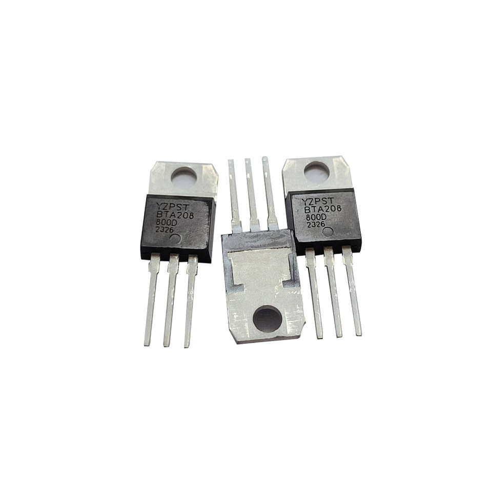 YZPST-BTA208-800D TRIAC BTA208-800D 800 V 8 A TO-220 de alto dv/dt
