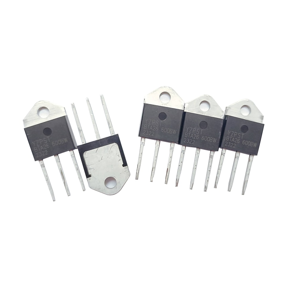 YZPST-BTA26-600BW Triac TO-3PA 600V com alta taxa de dv/dt