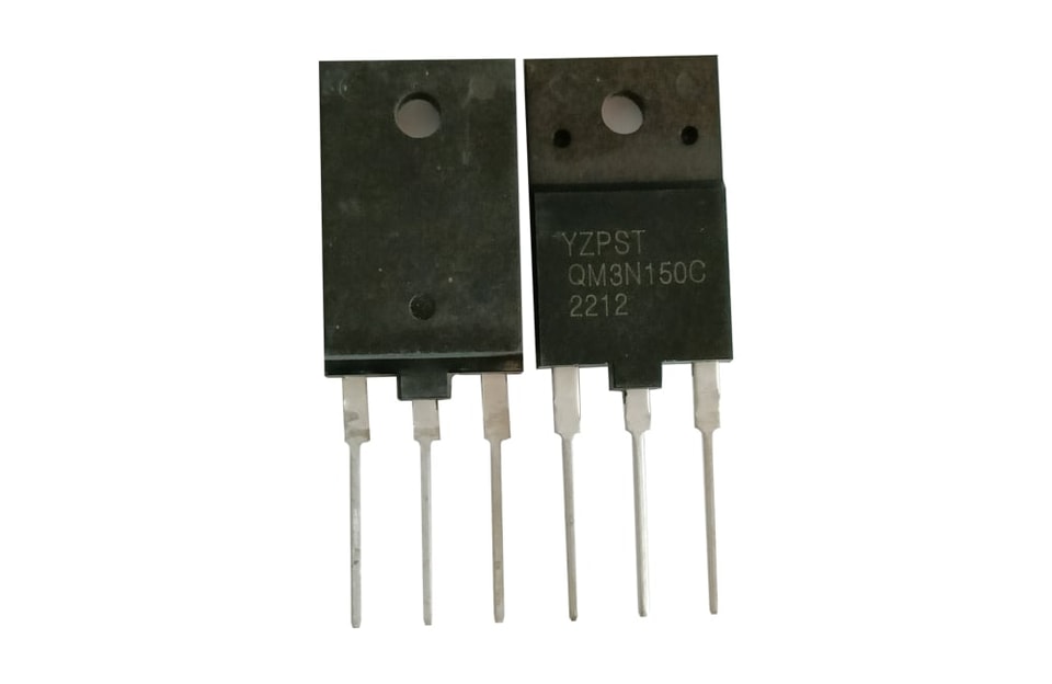 YZPST-QM3N150C MOSFET canal N 1500 V à commutation rapide