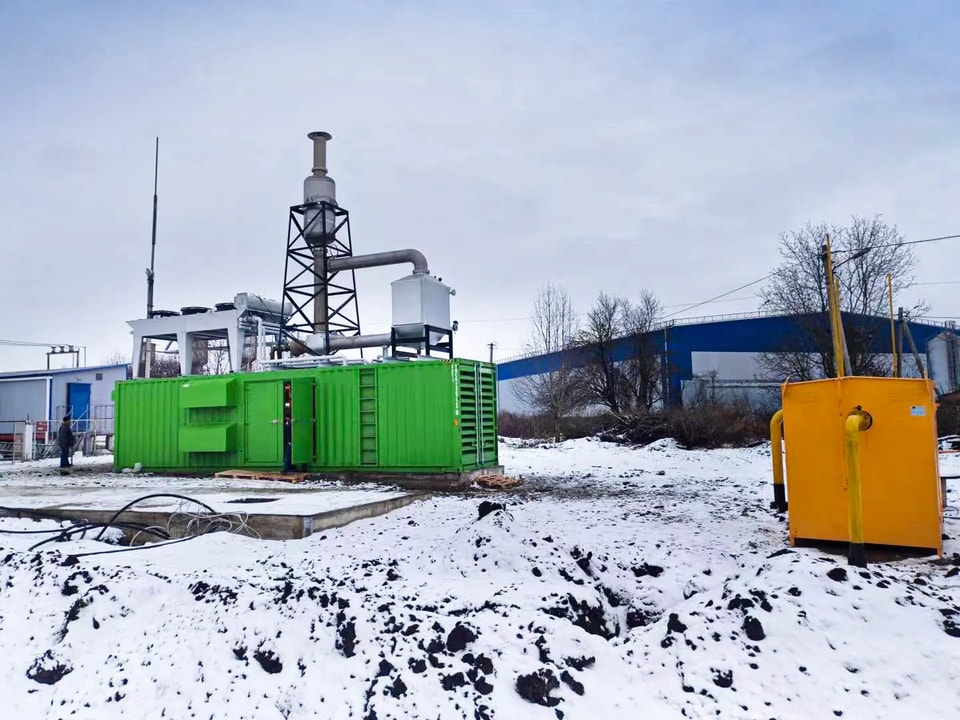 Проект электростанции на газе мощностью 27 МВт