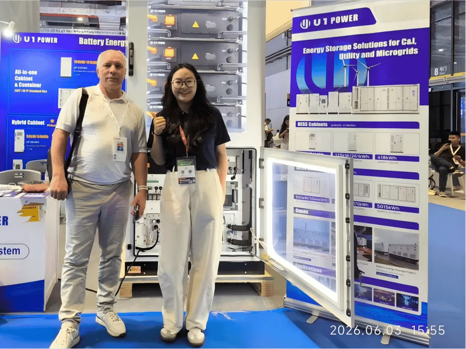 U1 Power демонстрирует передовые решения BESS на SNEC 2026