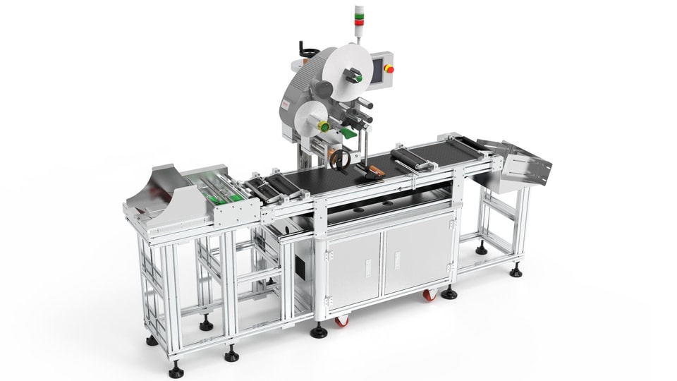 Card Paging & Labeling Machine