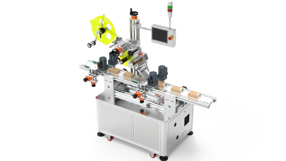 C-Wrap Labeler For Box/Tray/Clamshell