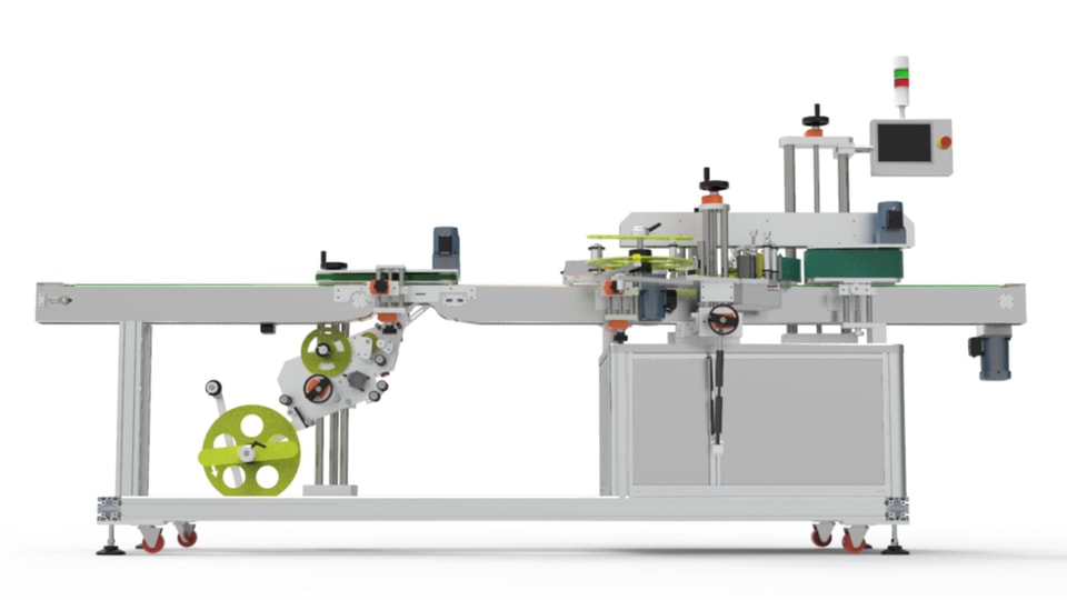Front & Back & Bottom Labeler