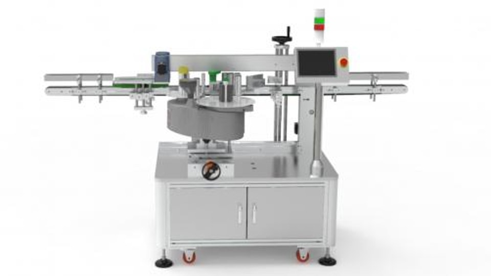 Medicine Box Corner Seal Labeler