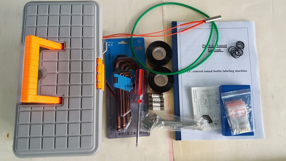 Spare parts in tool-box