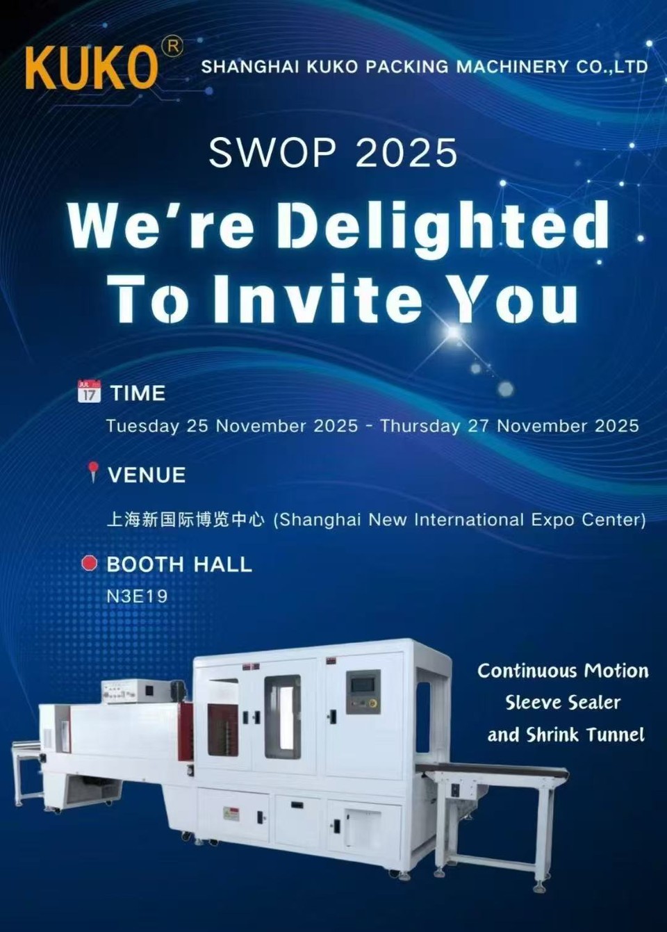 KUKO Debuts New Intelligent Packaging Gear at SWOP 2025