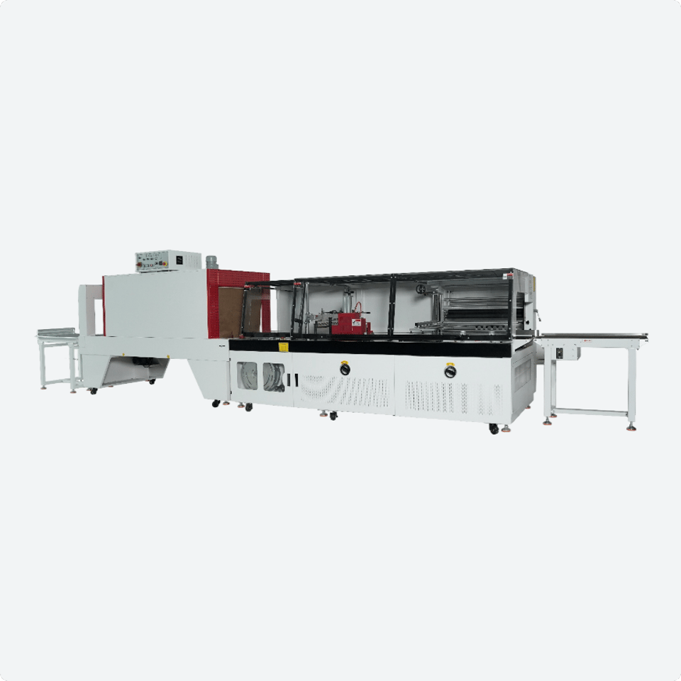 Fully-auto Rear Blade Side Sealer & Shrink Tunnel