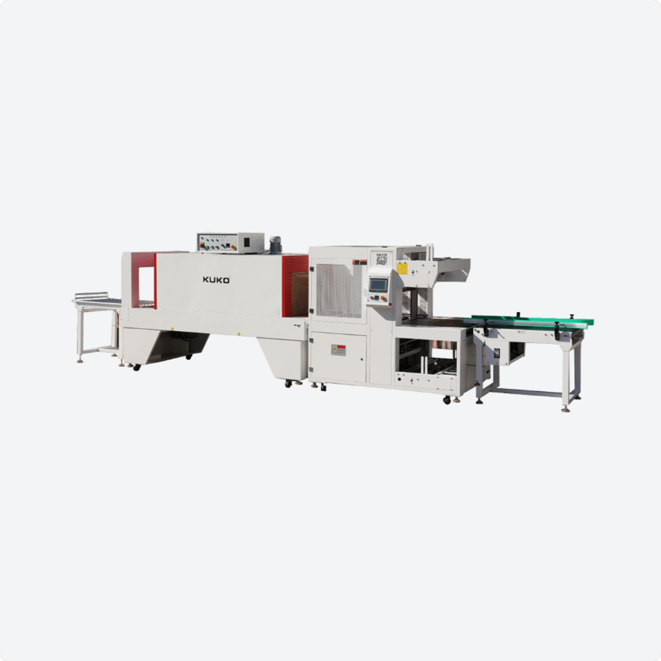 Fully-auto Straight Feeding Sleeve Sealer & Shrink Tunnel