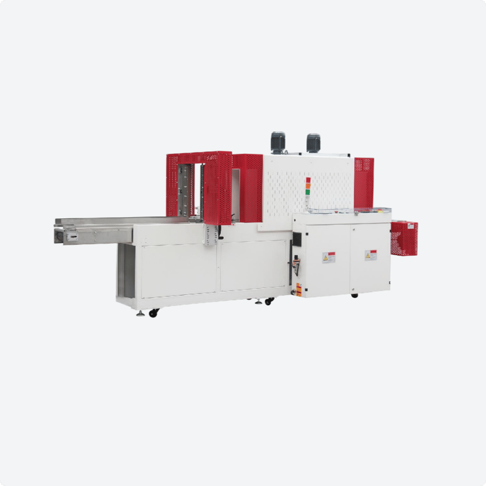 Fully-auto Vertical Sleeve Sealer & Shrink Tunnel (LinearType)