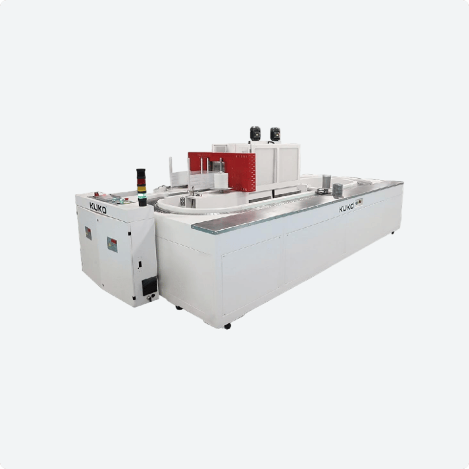 Fully-auto Vertical Sleeve Sealer & Shrink Tunnel(Circle Type)
