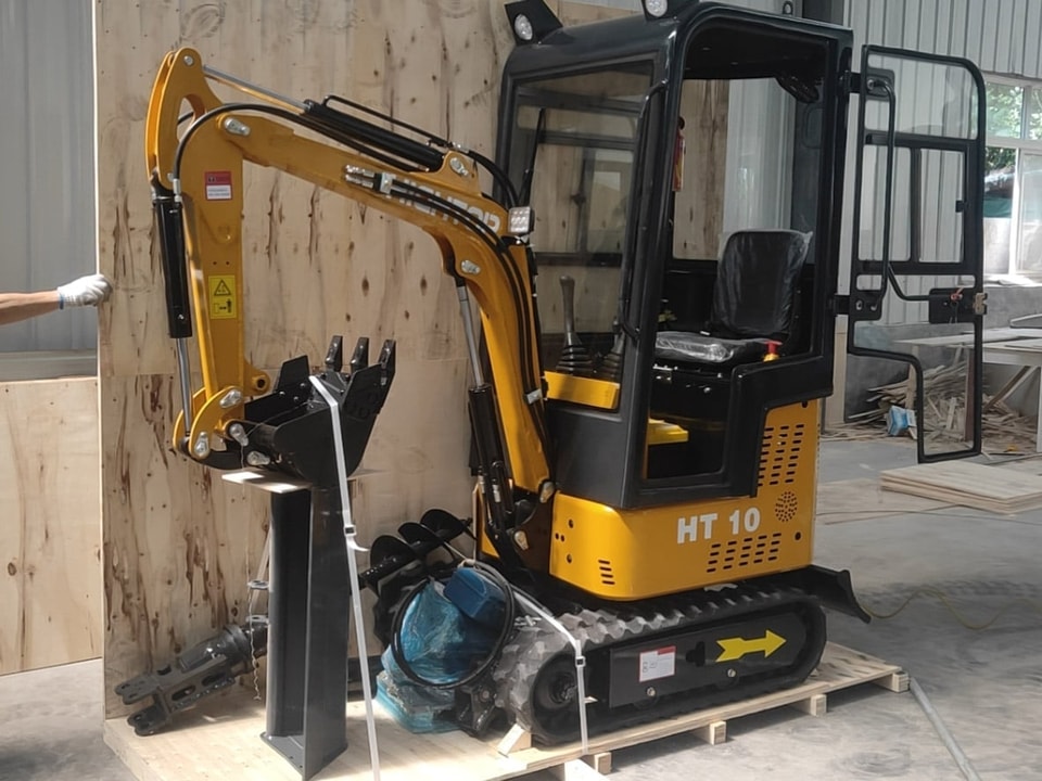 Miniescavatore HT10 in spedizione nei Paesi Bassi