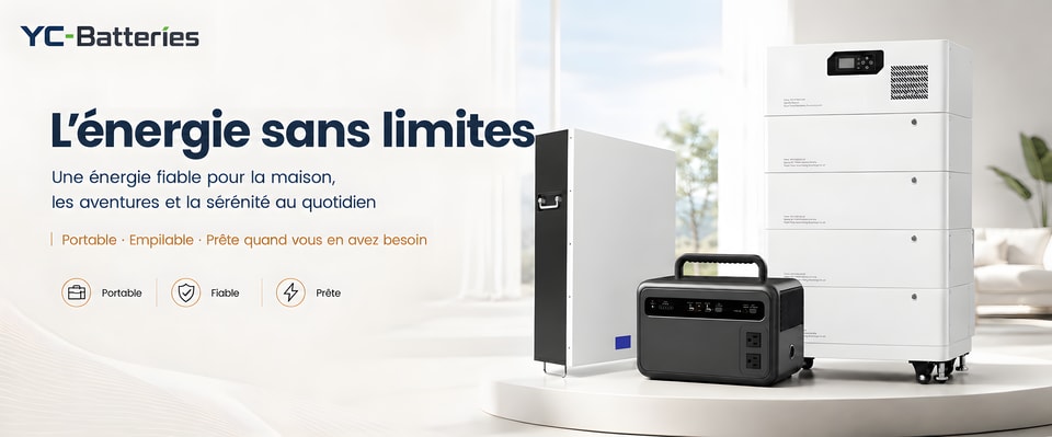 Solutions de stockage d’énergie domestique et d’alimentation portable