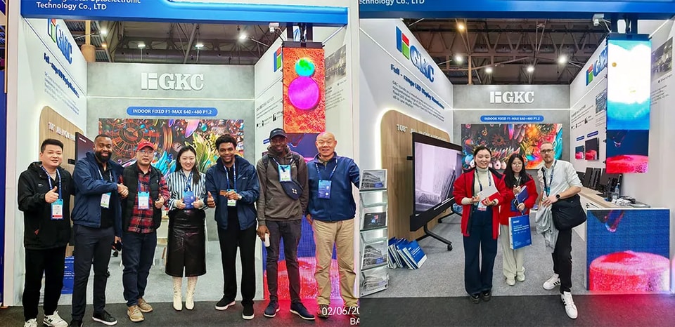 GKC 闪耀亮相 ISE 2026:以创新技术引领 LED 显示制造