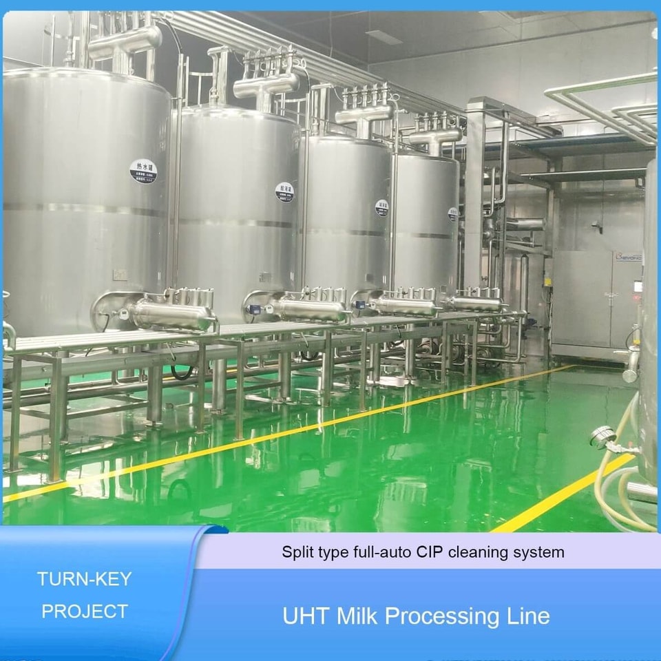 Dây chuyền sản xuất sữa UHT