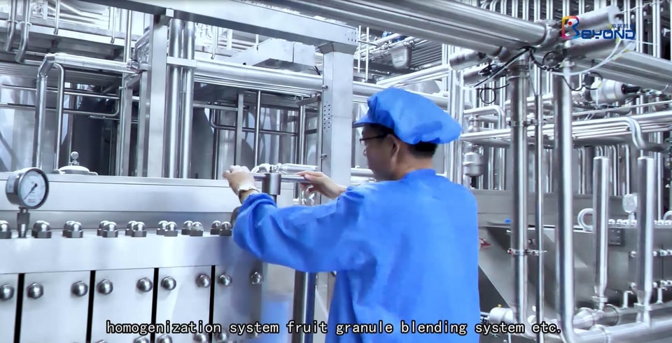 Tea beverage processing plant Tea beverage processing plant