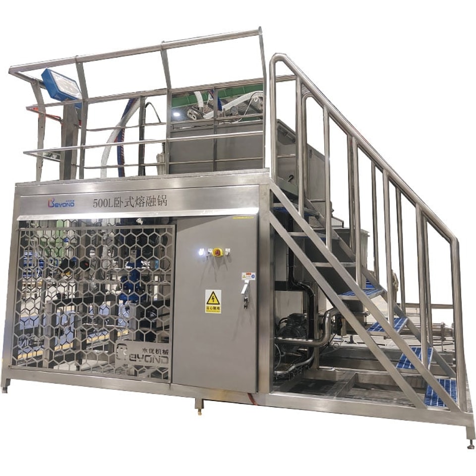 500L HORIZONTAL MELTING POT