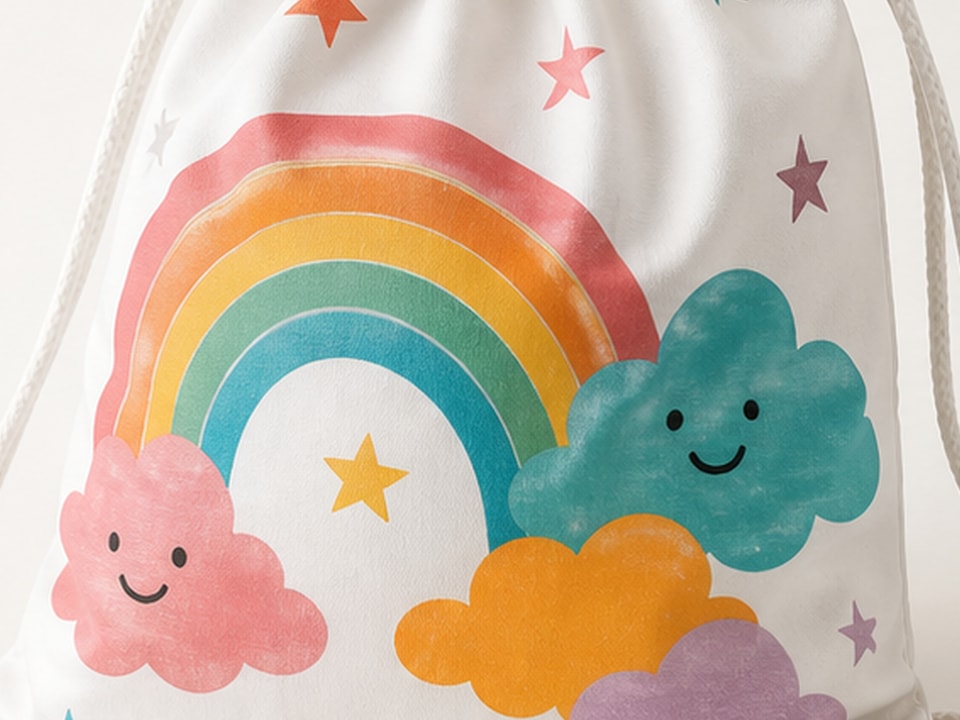Sublimation printed polyester bag
