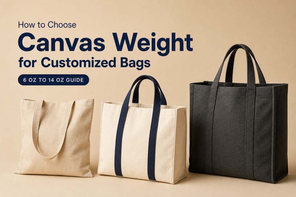 How to Choose Canvas Weight for Customized Bags