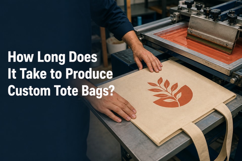 How Long Does It Take to Produce Custom Tote Bags?