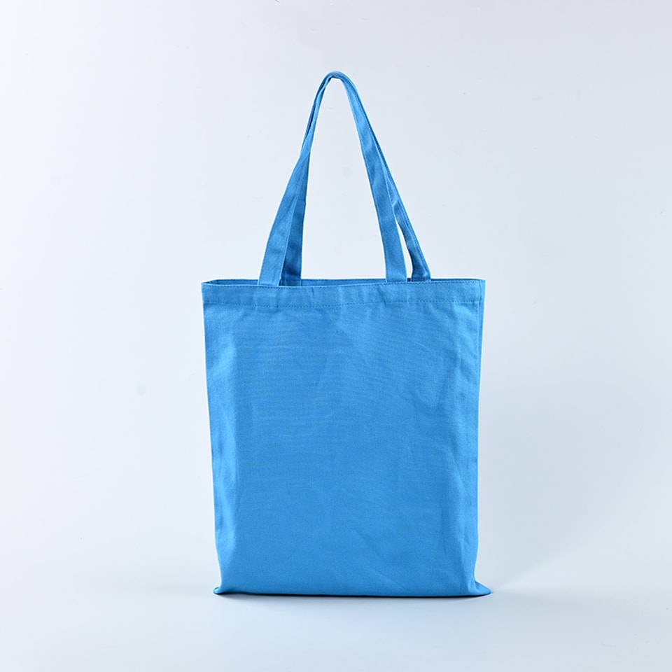 Customize Bulk Lightweight 100% Cotton Canvas Totes QM-09