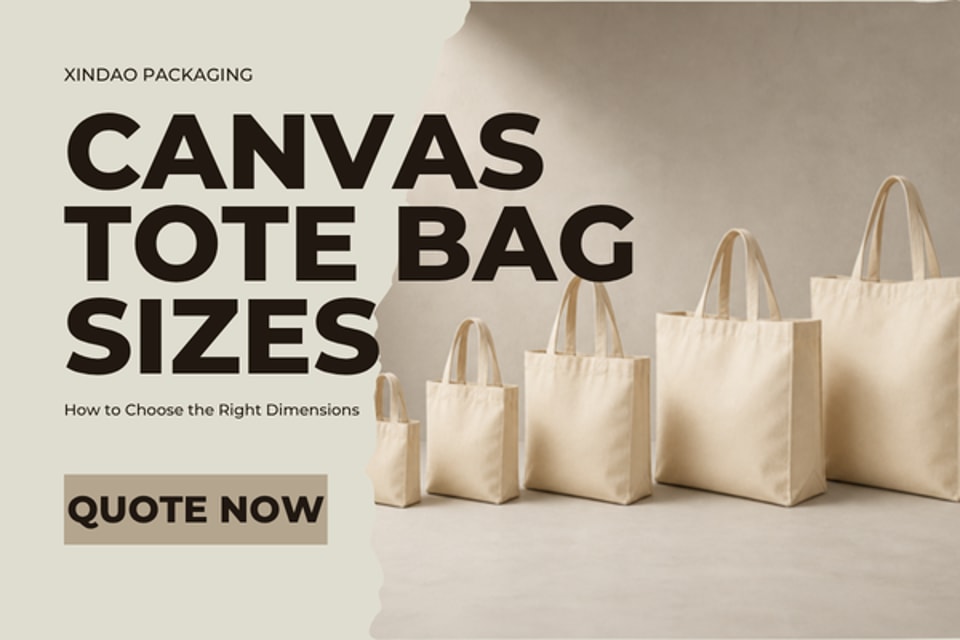 Canvas Tote Bag Sizes: How to Choose the Right Dimensions