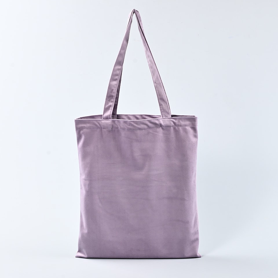 Durable Flannel Purple Tote Bag for Retail RB-02