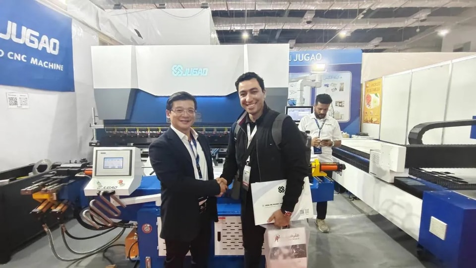 Le salon JUGAO CNC en Égypte s’achève avec succès ; des équipements de pointe et des services professionnels salués en Afrique du Nord