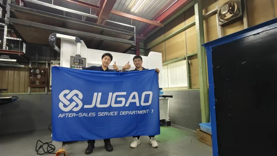 Osaka Ensei Co., Ltd. au Japon a importé une cisaille 4*2500 de Nantong Jiugao Machinery Co., Ltd. en Chine. Les produits et services de haute qualité ont été salués par les clients internationaux.