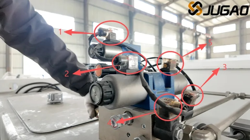 Guide de répartition et de maintenance des valves du système hydraulique (moins de 200 tonnes)