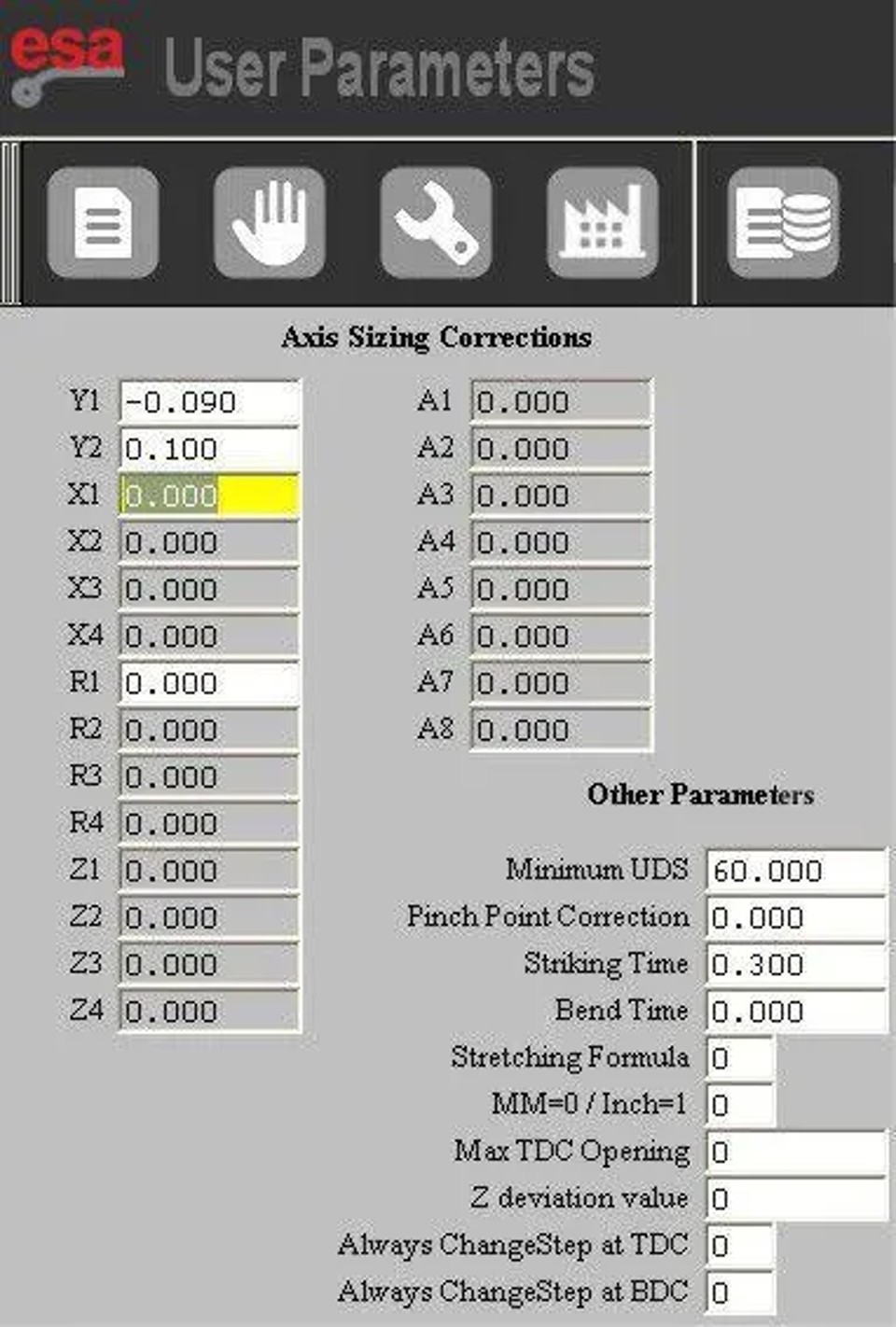 Guide pour ajuster en toute sécurité le masque des paramètres utilisateur ESA S875
