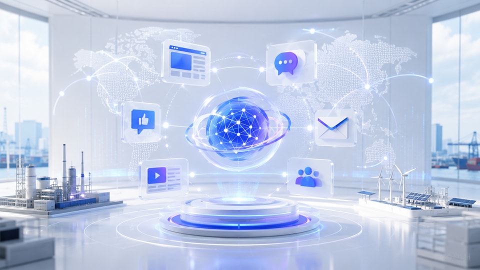 B2B制造业出海获客难?用AI智能体矩阵搭建长效海外营销体系
