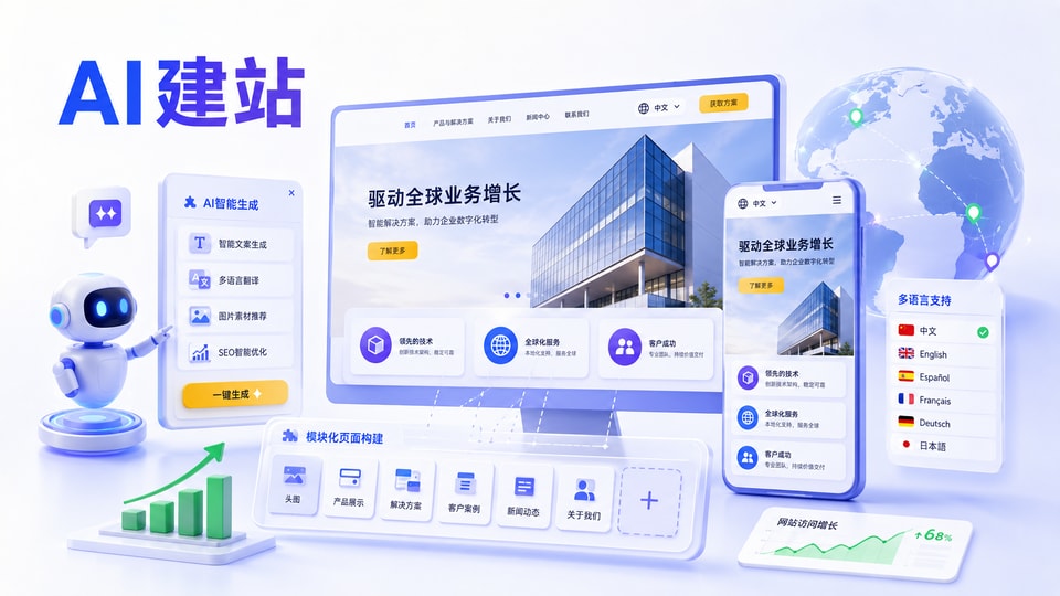 AI建站.png 建站与内容一体化智能生成