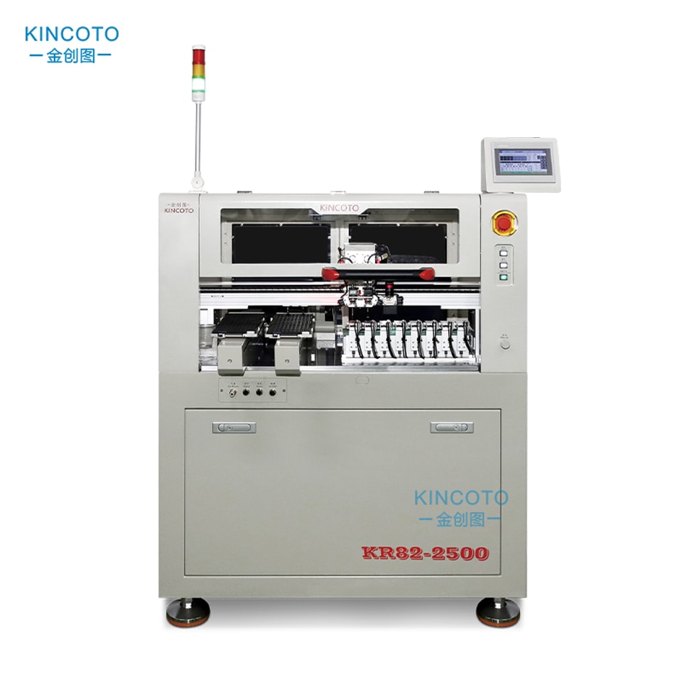 KR82-2500R automatische IC-Programmiermaschine mit Tray-Zuführung für die Chipprogrammierung in der Großserienproduktion