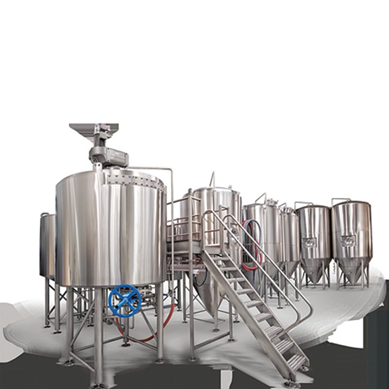 Línea de procesamiento de cerveza