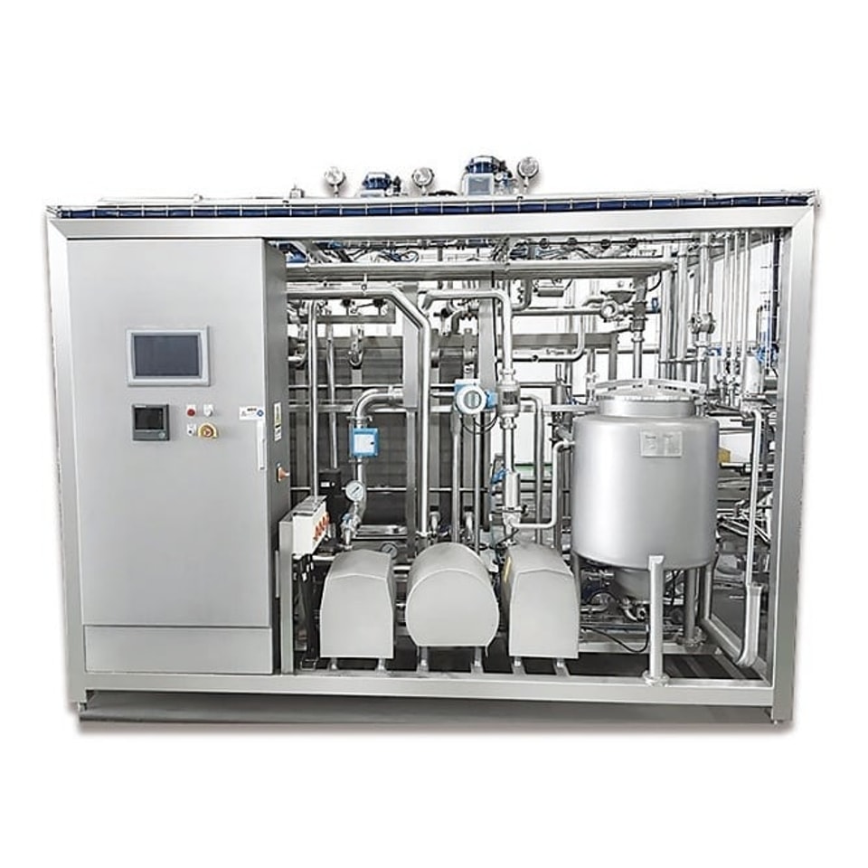 Pasteurizador de placas / pasteurizador para yogur / pasteurizador HTST de placas (5 secciones)