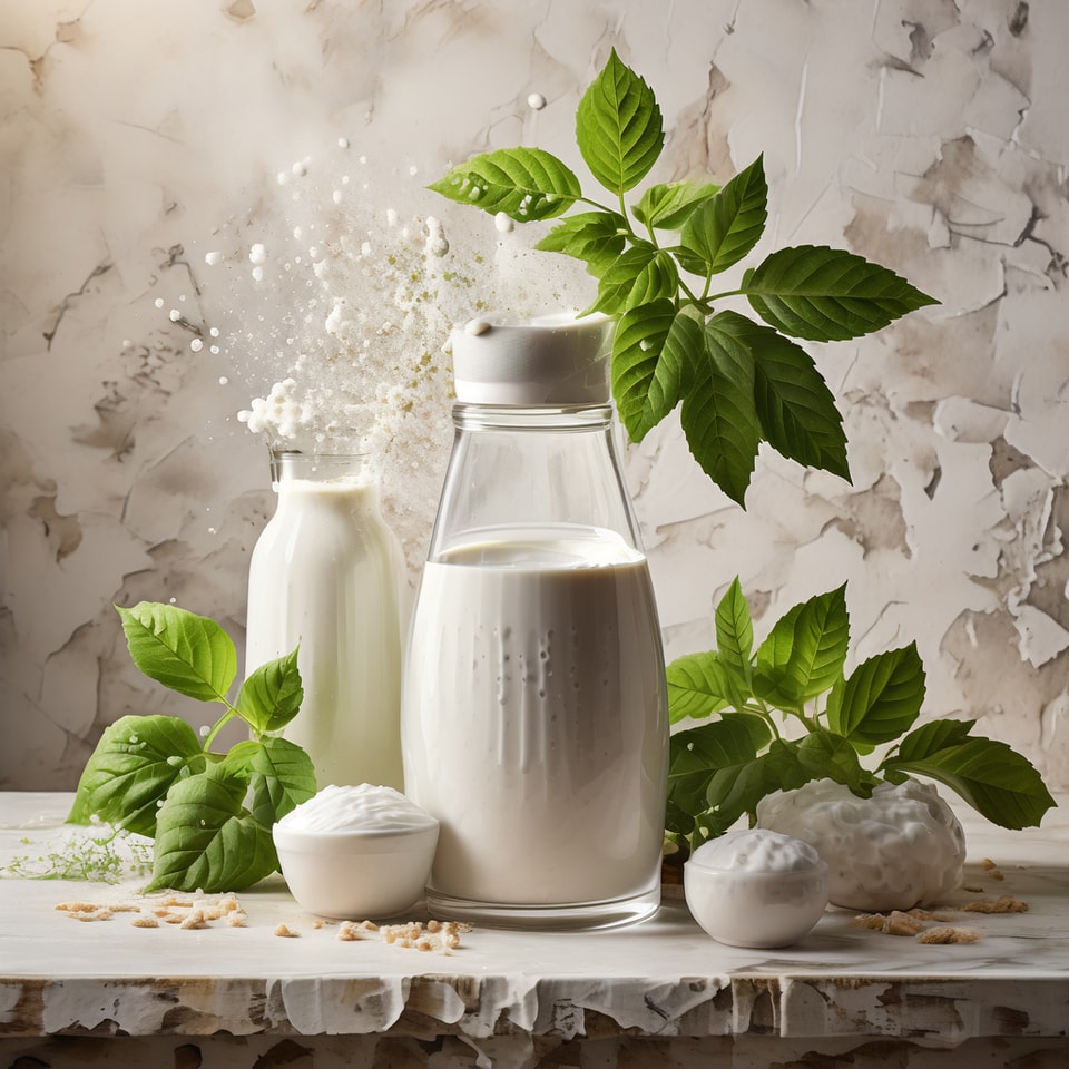 Línea de producción de leche de avena
